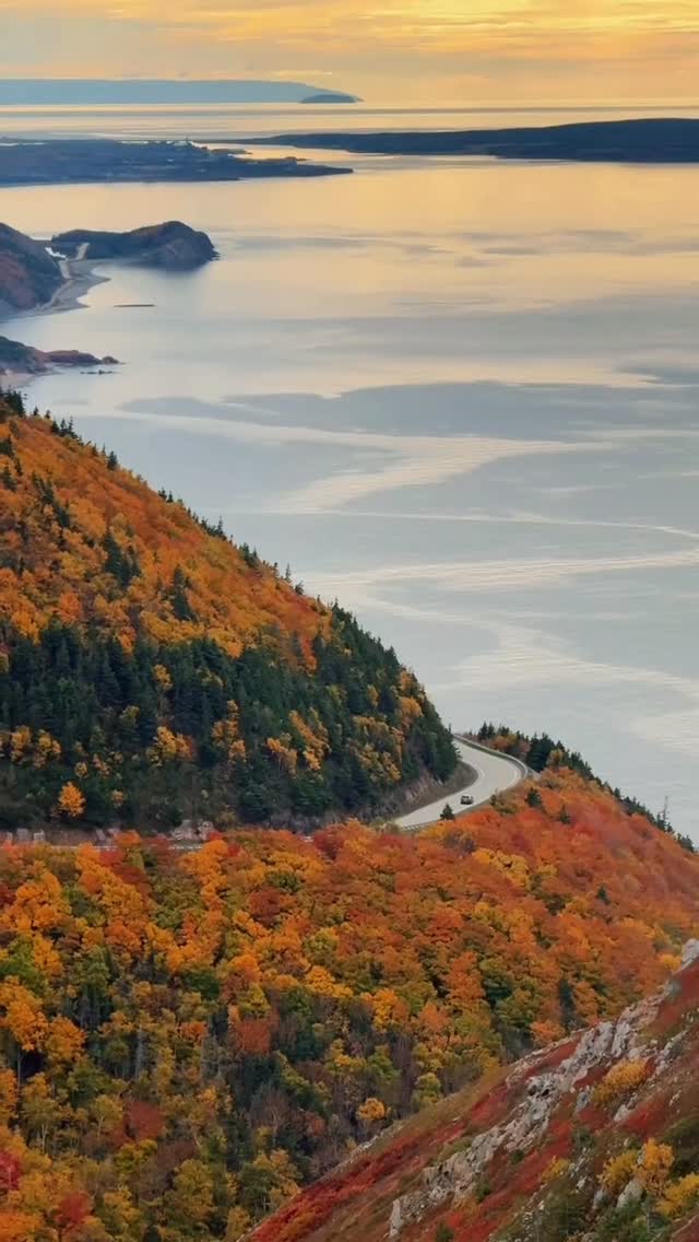 Cape Breton Island's Vibrant Fall Colors
