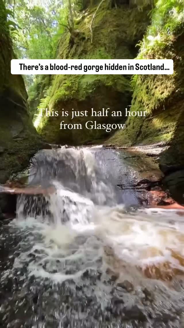 Scotland's Finnich Glen and Devil's Pulpit Gorge
