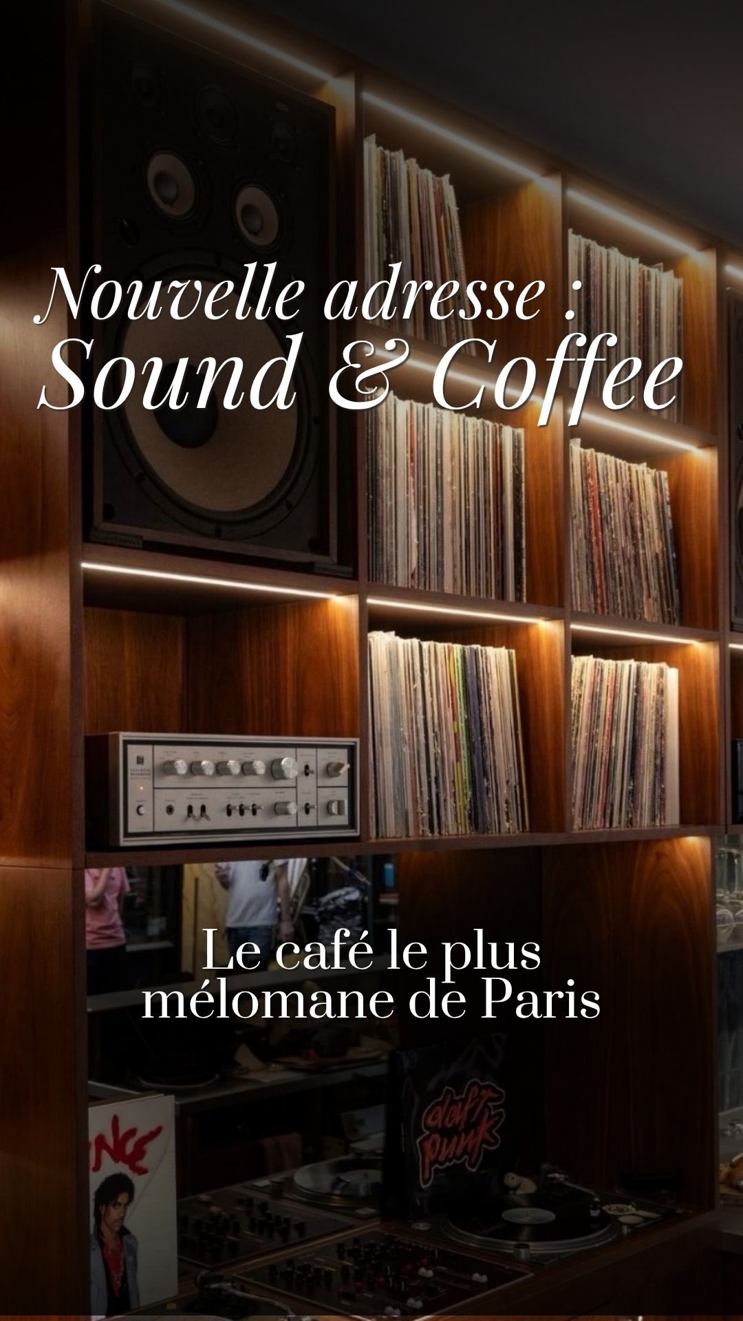 Paris Cafe Combines Specialty Coffee and Vinyl Records