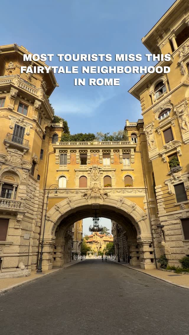 Quartiere Coppedè: Rome's Fairytale Architectural Gem