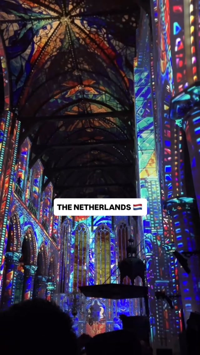 Jacobikerk Light Show Transforms Historic Building