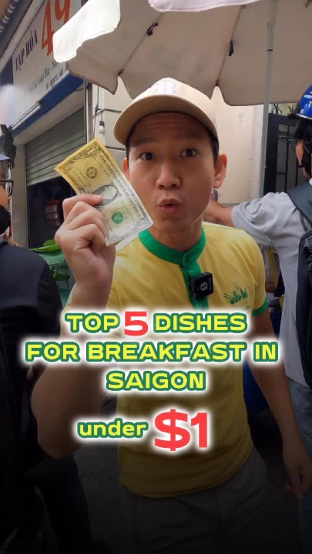 Saigon's Under $1 Authentic Breakfast Foods