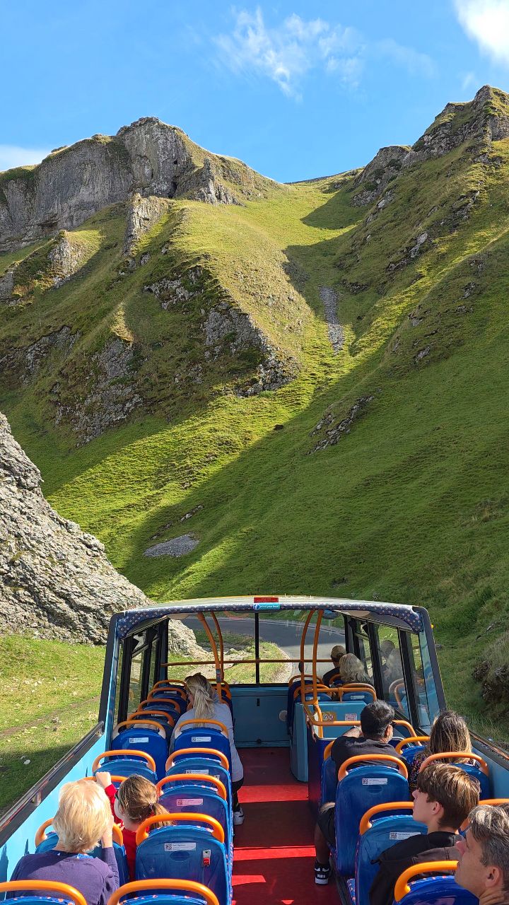 Peak District Autumn Exploration via Hop-On Hop-Off Bus