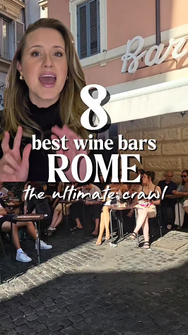 Rome's Historic Center Wine Bar Crawl