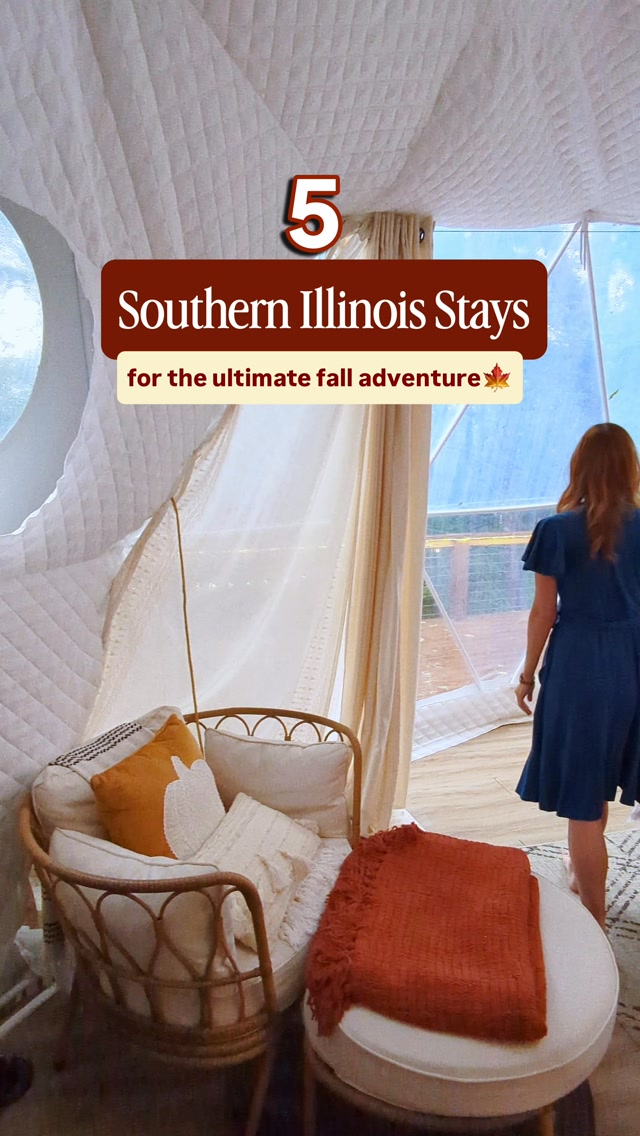 Southern Illinois Fall Getaways: Unique Stays