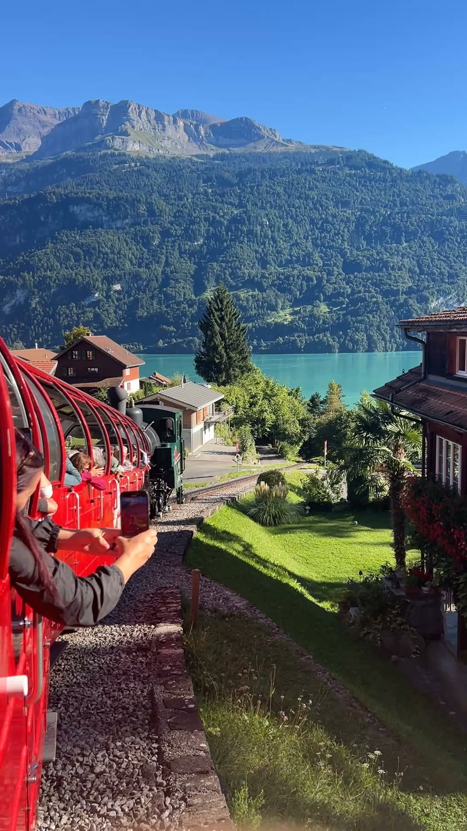 Scenic Swiss Alps Train Ride to Brienzer Rothorn Summit