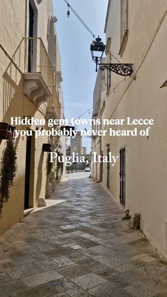 Seven Puglian Towns Near Lecce