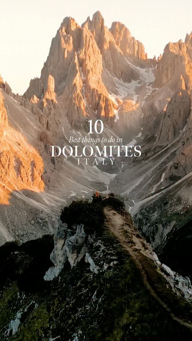 Dolomites: Lakes, Mountains, Towns, and Activities
