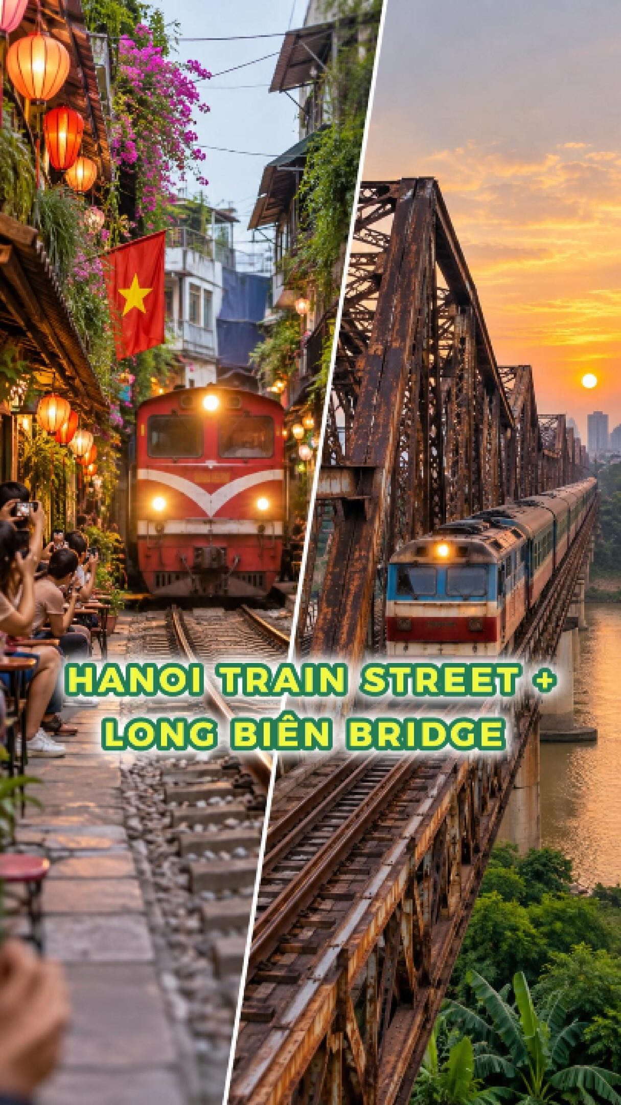 Hanoi's Historic Railway & Bridge Attractions