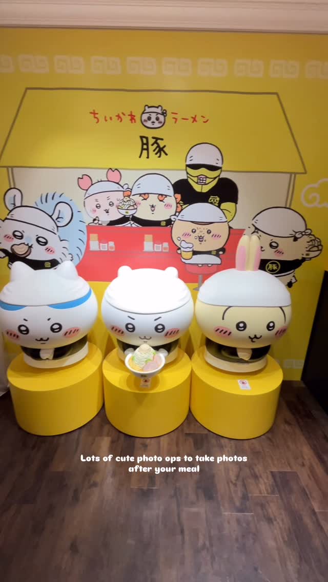 Chiikawa Ramen Shibuya Parco Experience
