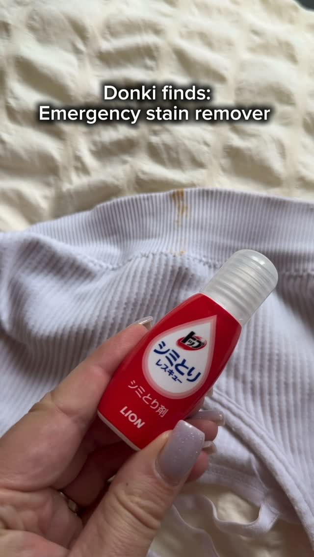 Don Quijote Stain Remover For Your Shopping Haul
