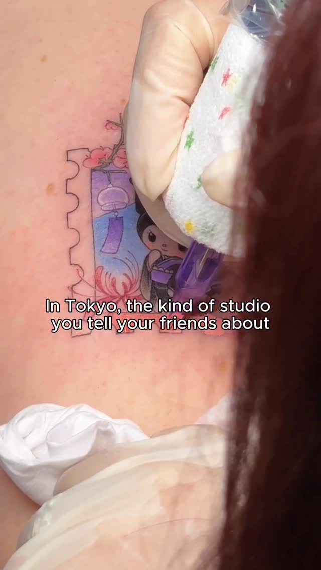 Tokyo Tattoo Studio Showcases Artistic Designs
