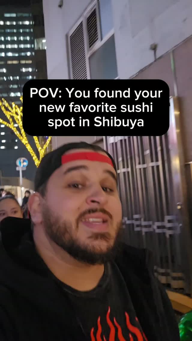 Shibuya's Popular Uobei Sushi Spot