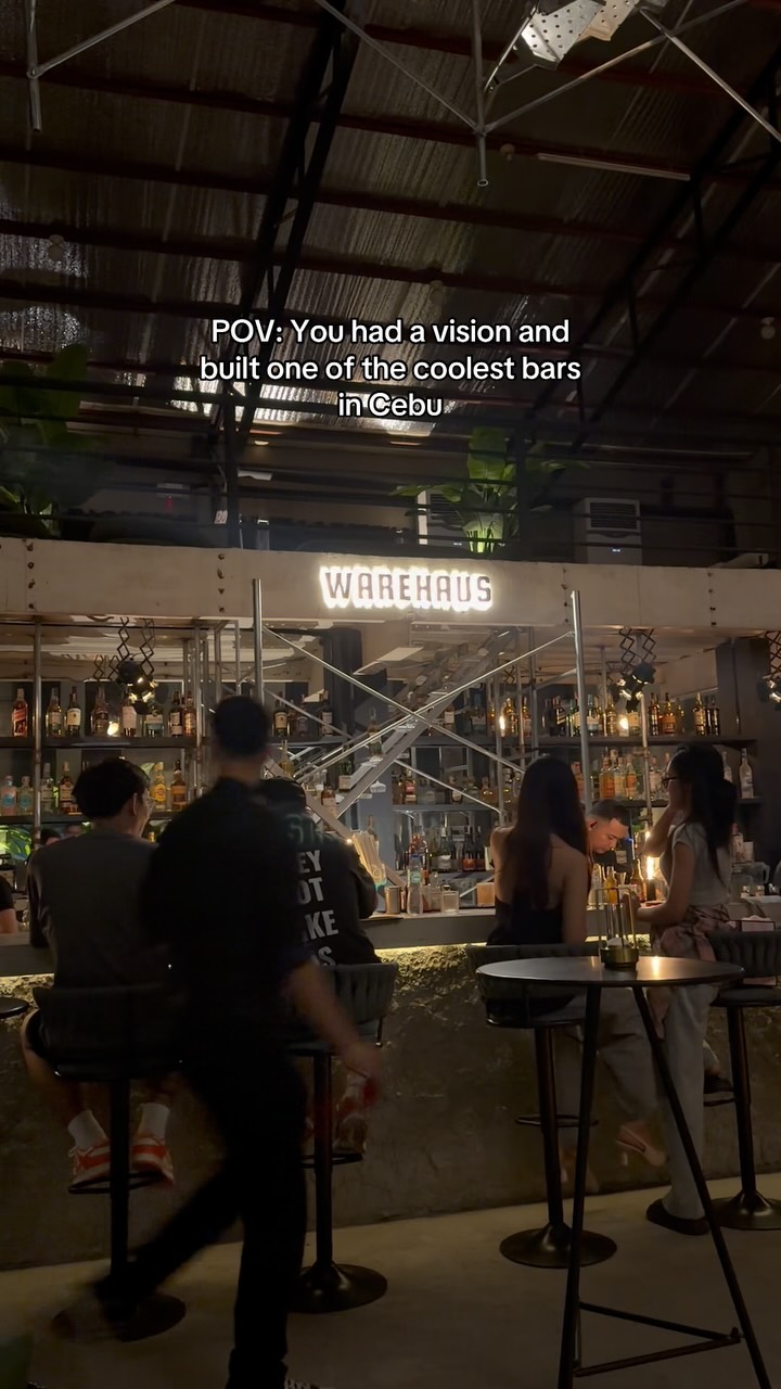 WAREHAUS: Cebu's Coolest Industrial-Chic Bar