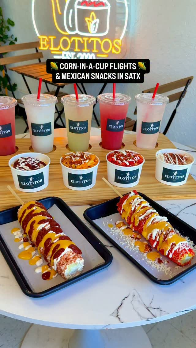 Elotitos Corn Bar Offers Giant Corn Flights