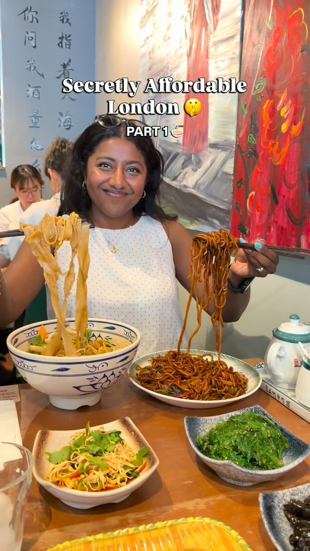 Secretly Affordable London's Hand-Pulled Noodles