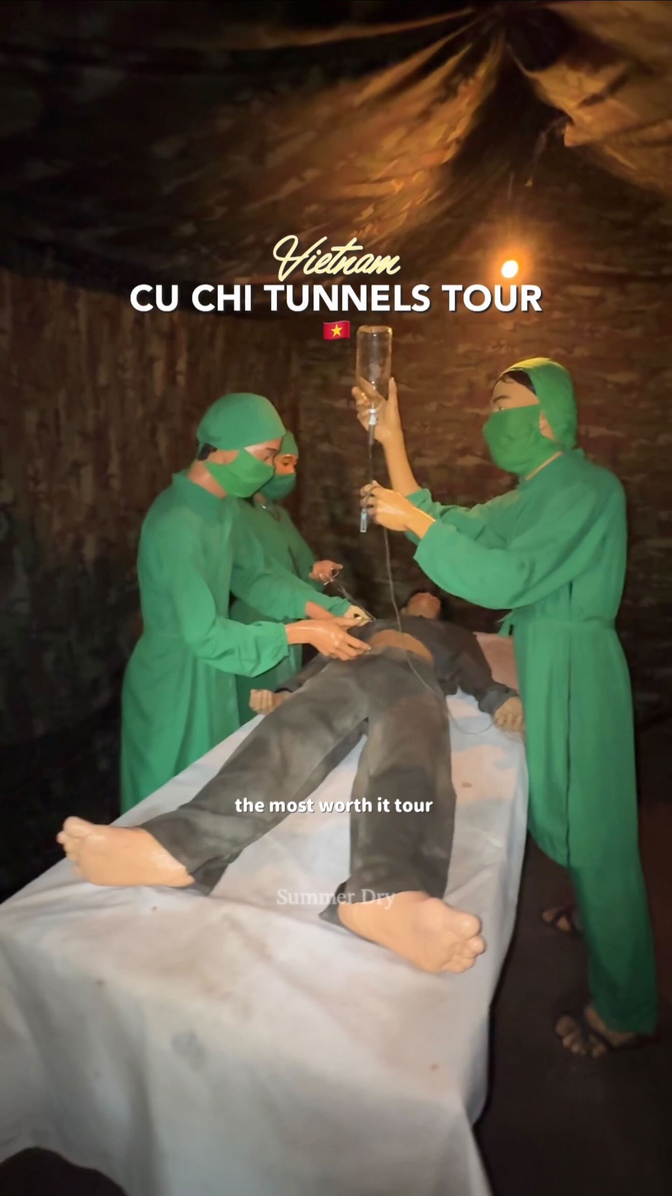 Cu Chi Tunnels Half-Day Tour Exploration