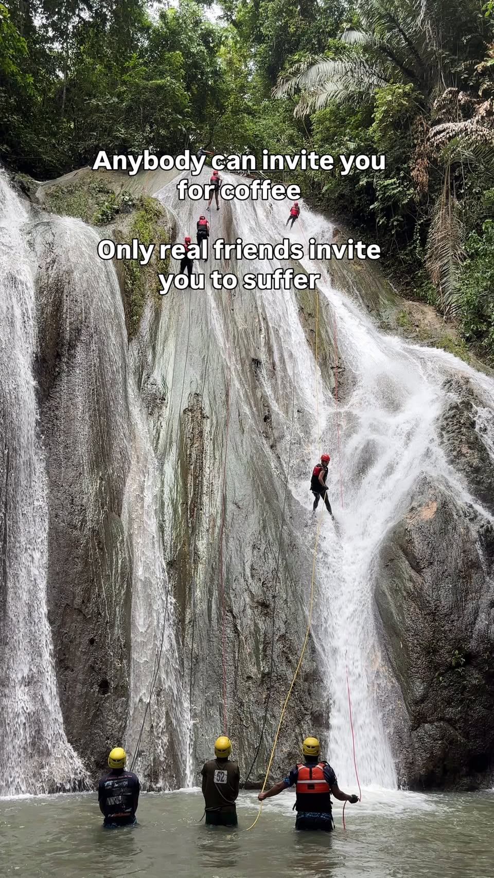 Canyoneering and Rappelling at Tagtugonan Falls