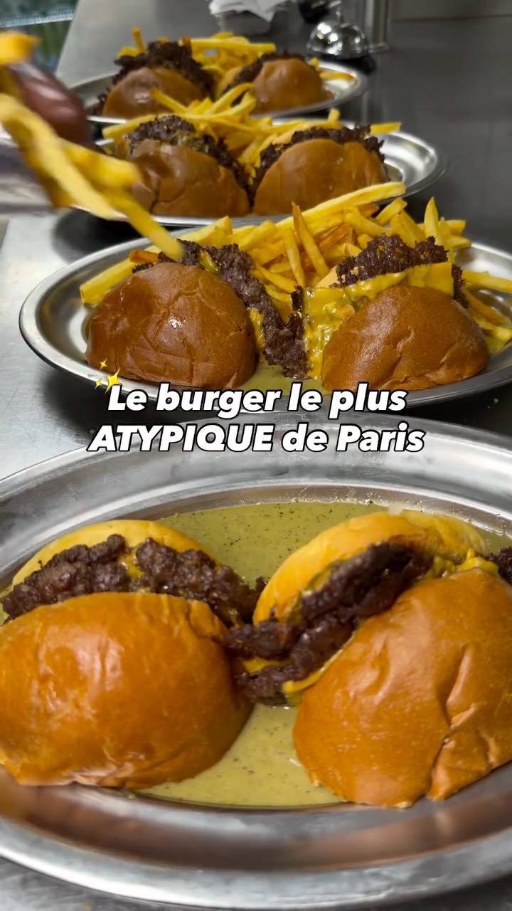 Paris Restaurant Serves Smash Burgers, Steak Frites