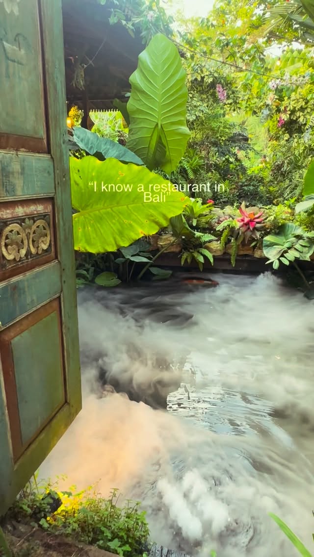 Wedja Bali Restaurant's Lush Jungle Ambiance