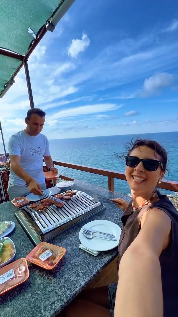 Riva's Unique Grill Experience with Scenic Views