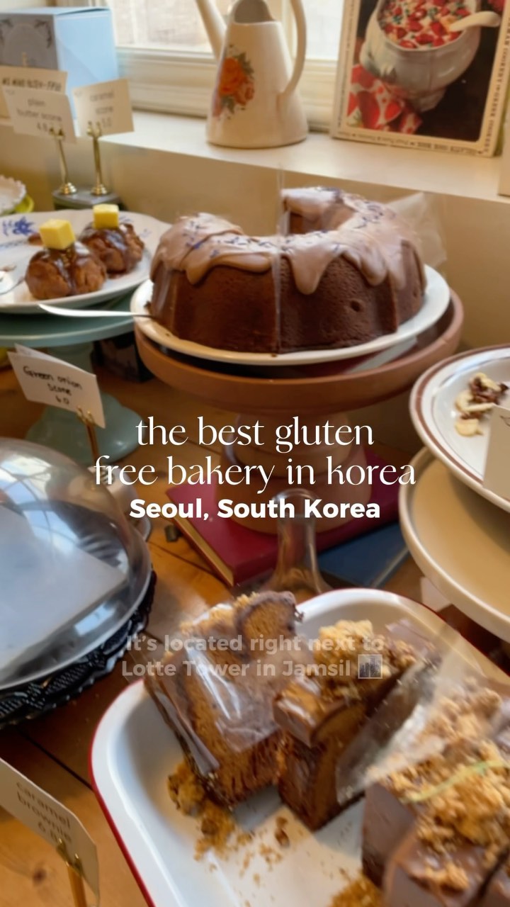 Gluten-Free Bakery Near Seoul's Lotte World Tower