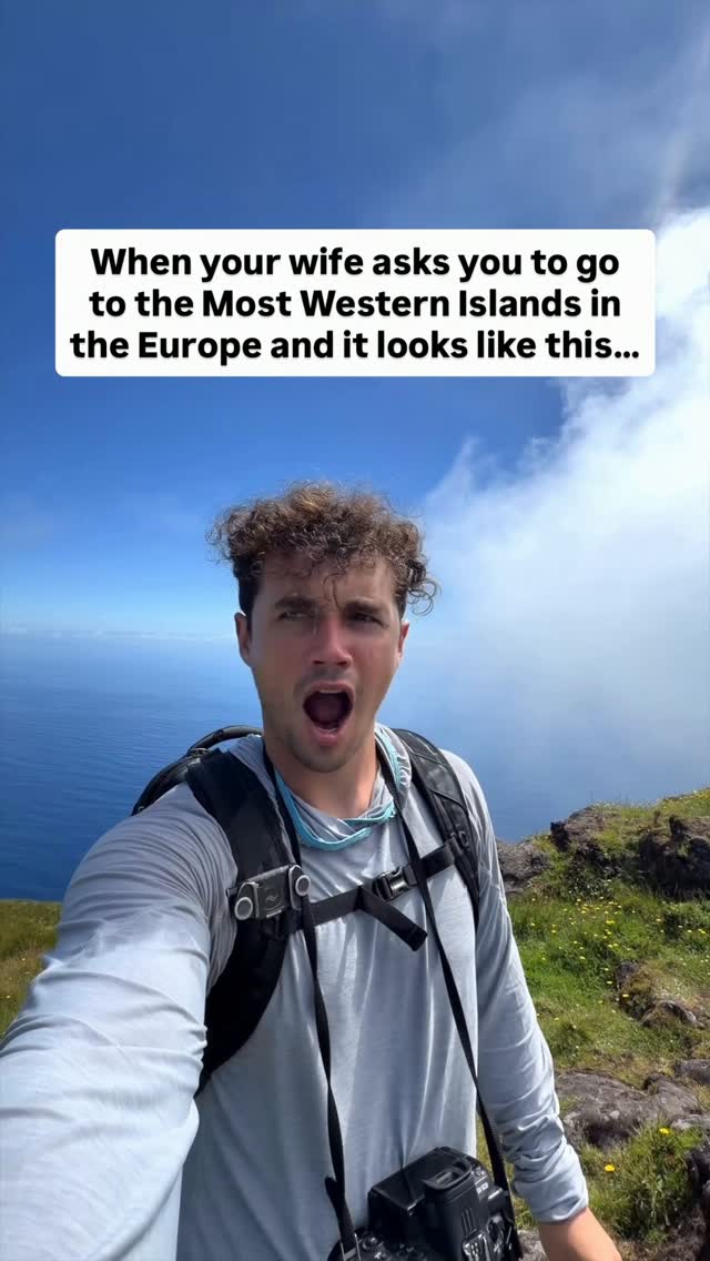 Corvo Island's Volcanic Crater and Coastal Beauty