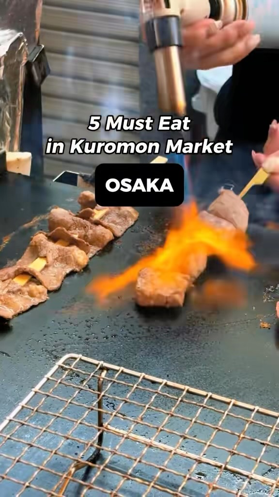 Osaka's Kuromon Market Culinary Delights