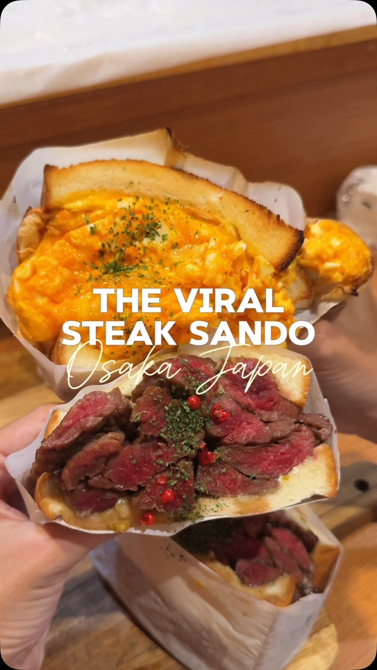 Viral Steak Sando Featured at Dekasan