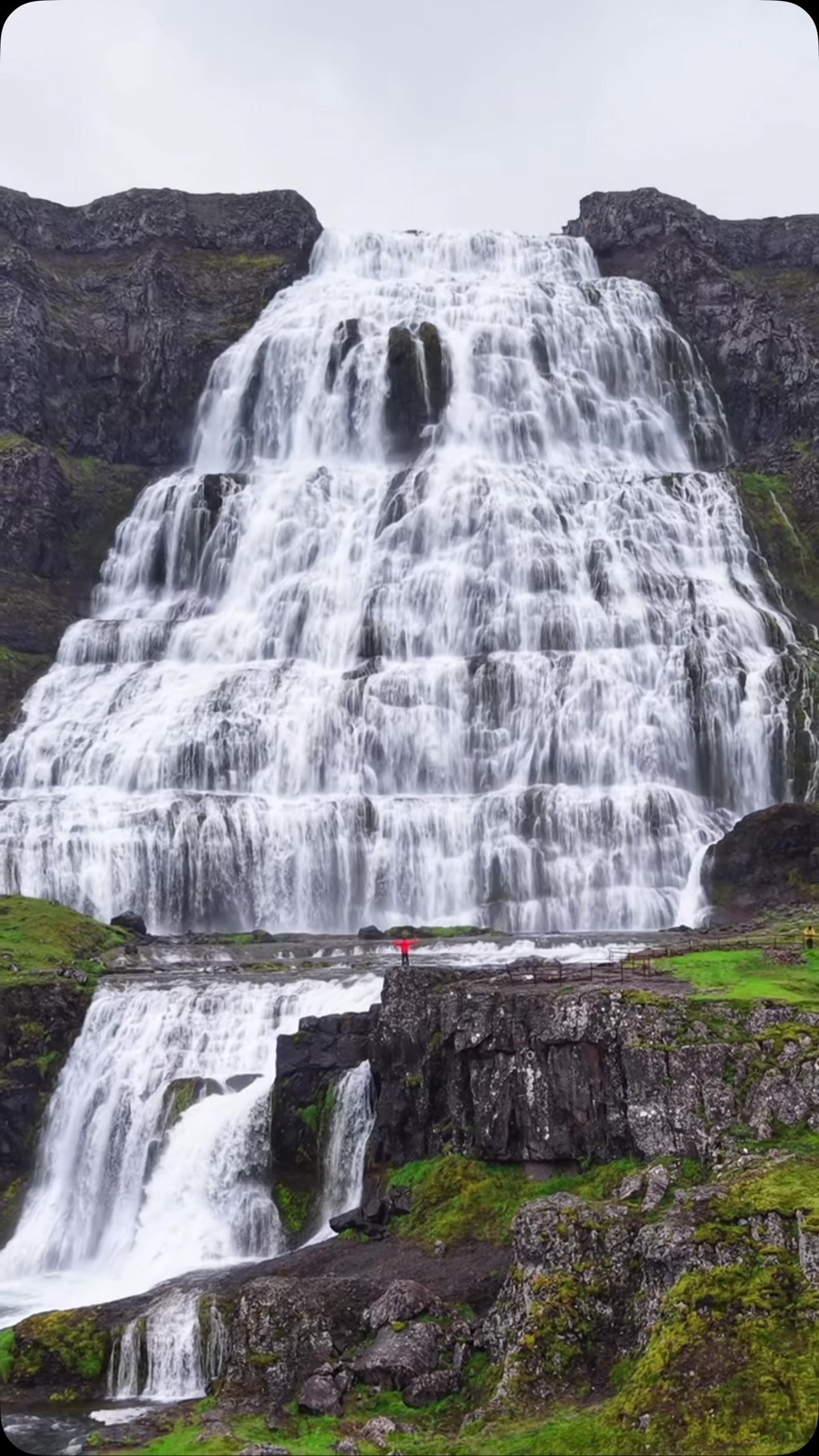 Majestic Dynjandi Waterfall