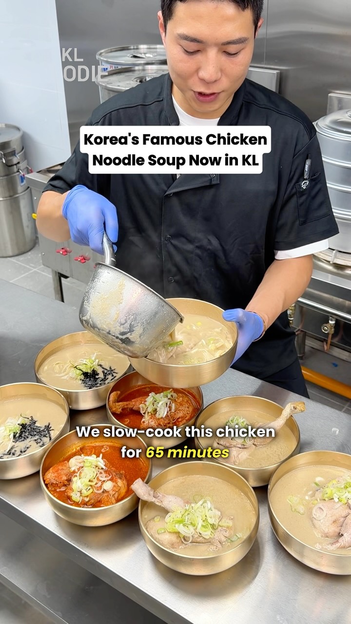 Korean Chicken Noodle Soup Arrives in KL