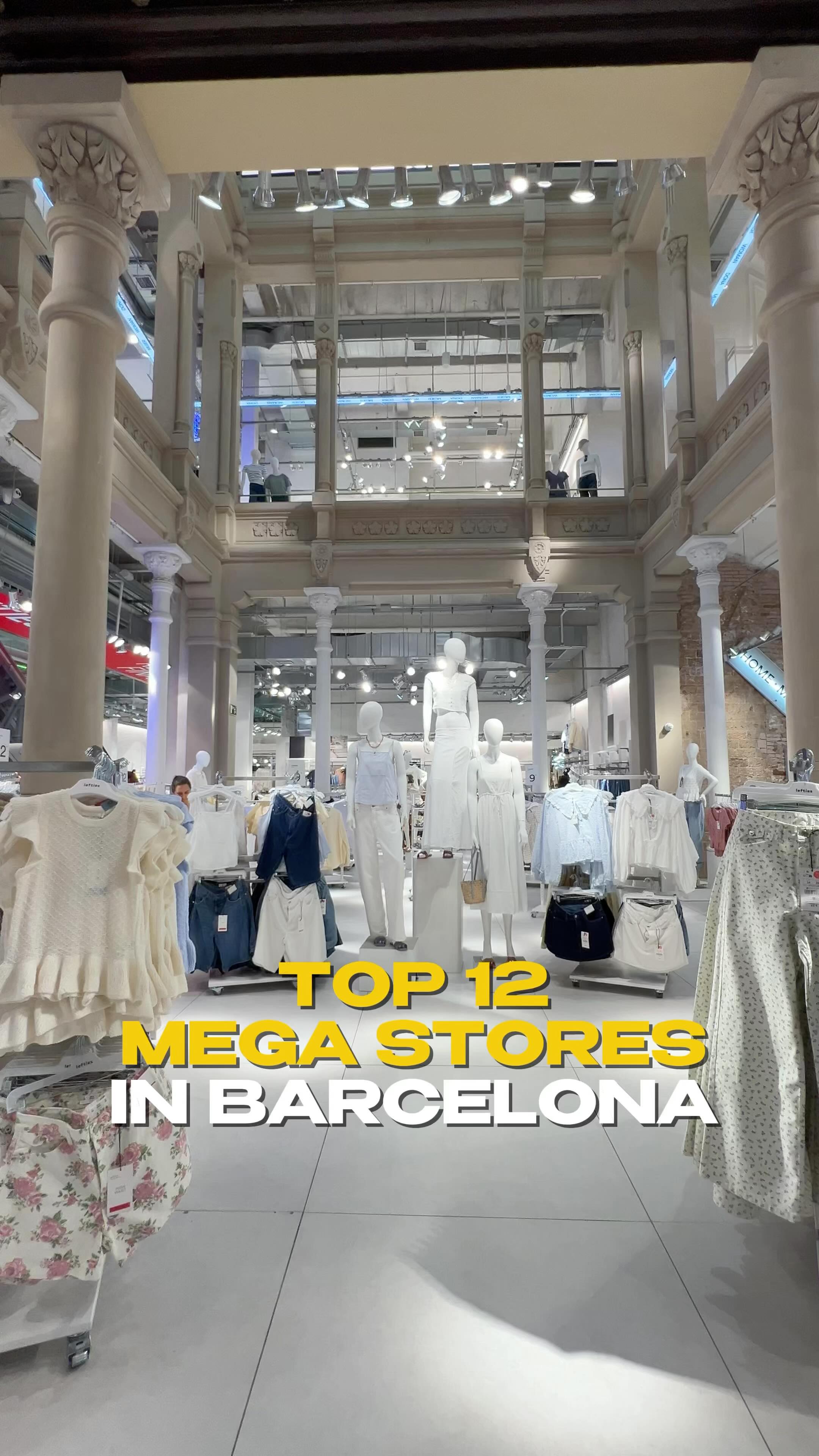 Barcelona's Top Mega Stores for Shopping