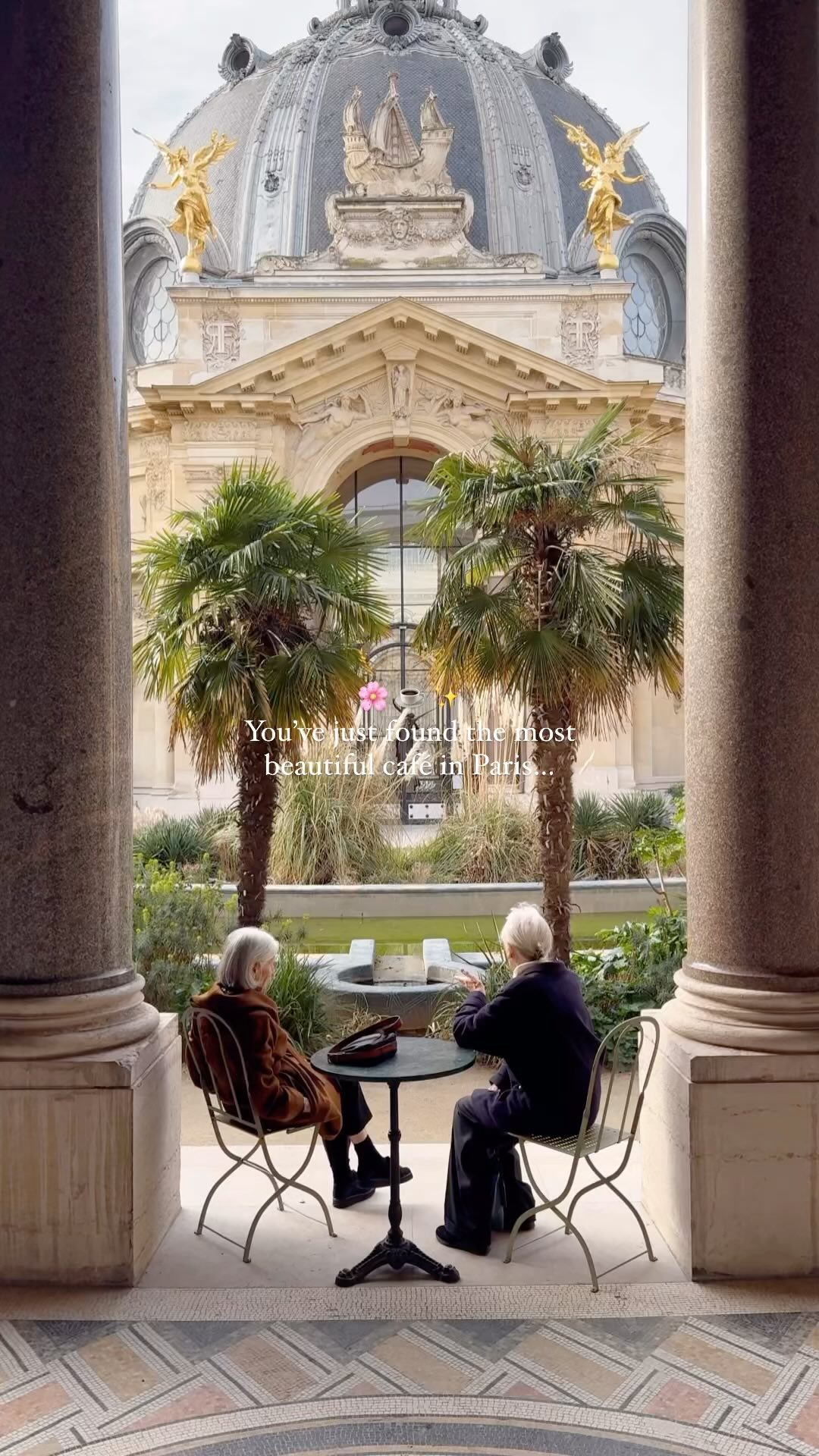 Paris Museum Cafe With Hidden Courtyard
