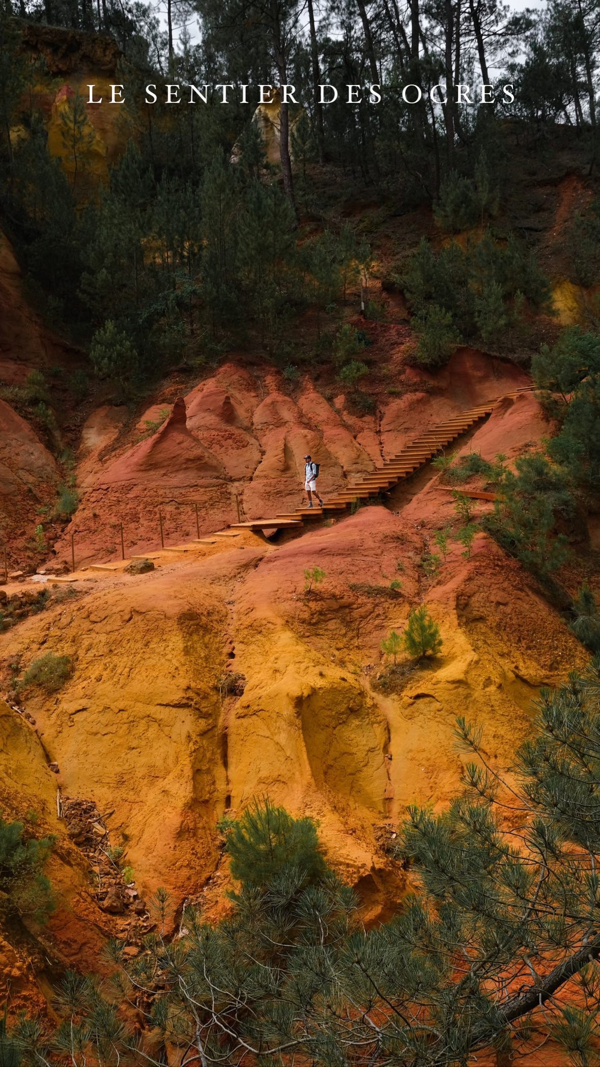 Ochre Trail In Roussillon