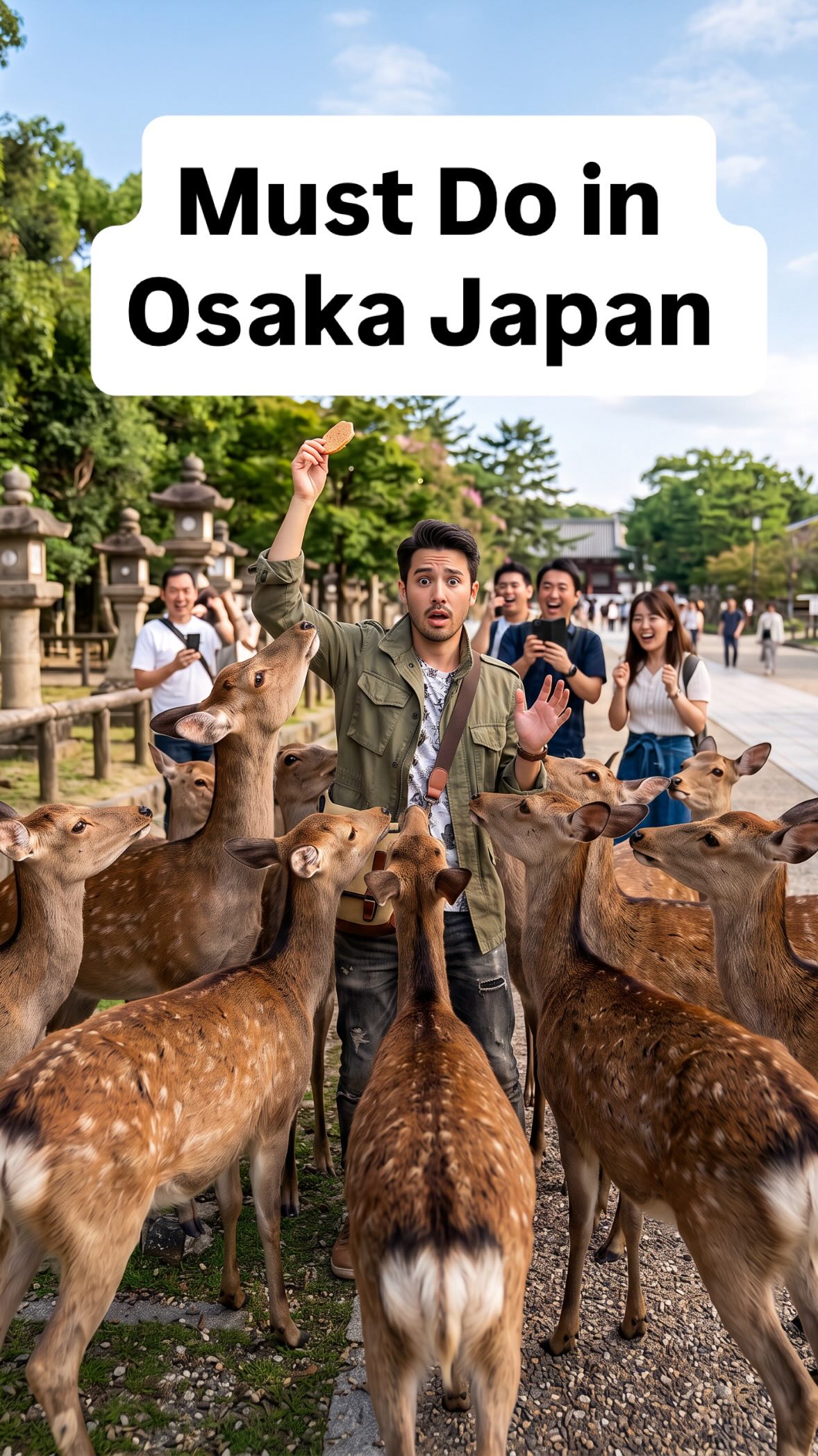Osaka and Nara: Temples, Parks, and City Sights