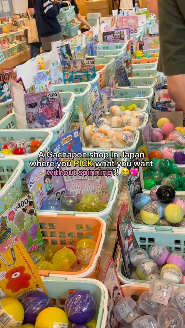 Gachapon Store Lets You Pick Your Own Toys