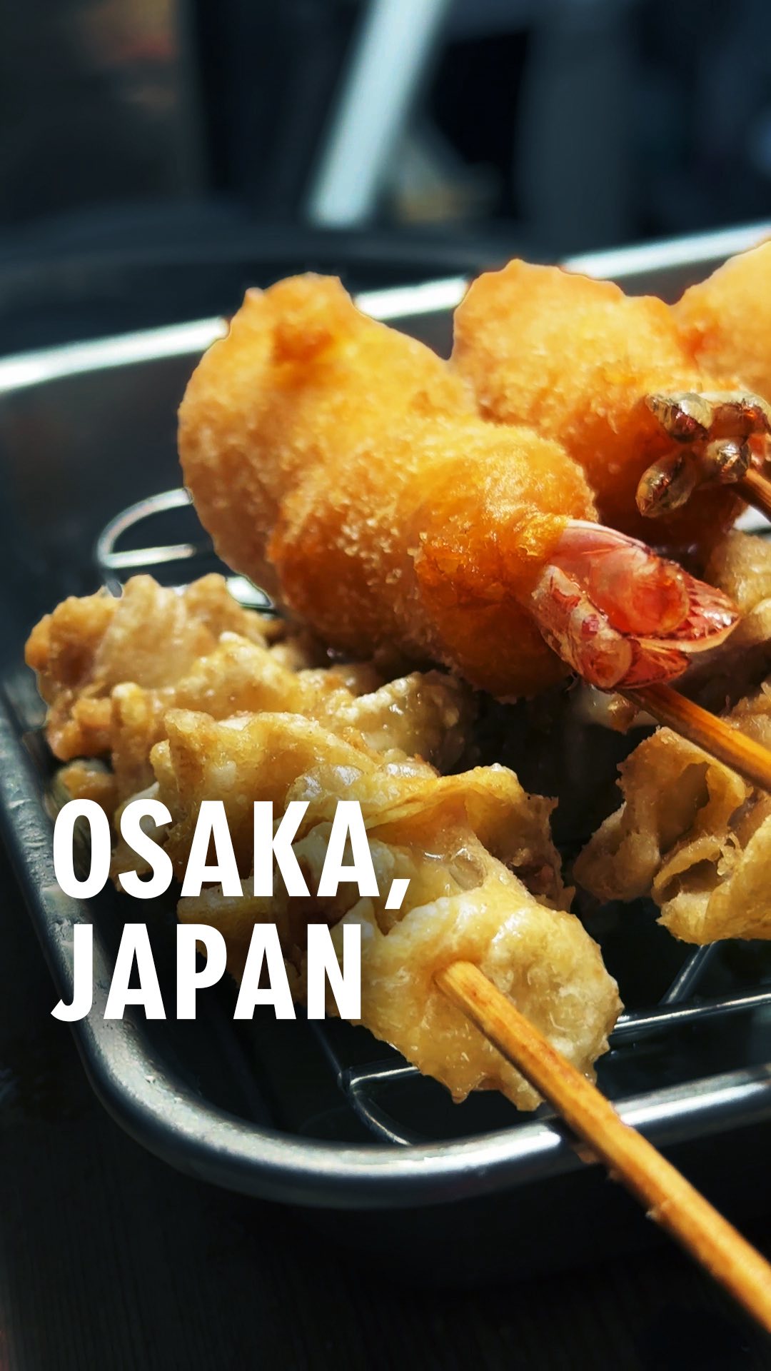 Osaka's Famous Kushikatsu Experience