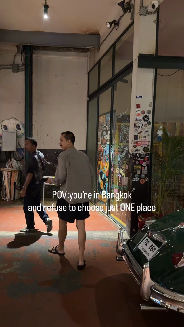 Bangkok's Unique Bars and Restaurants