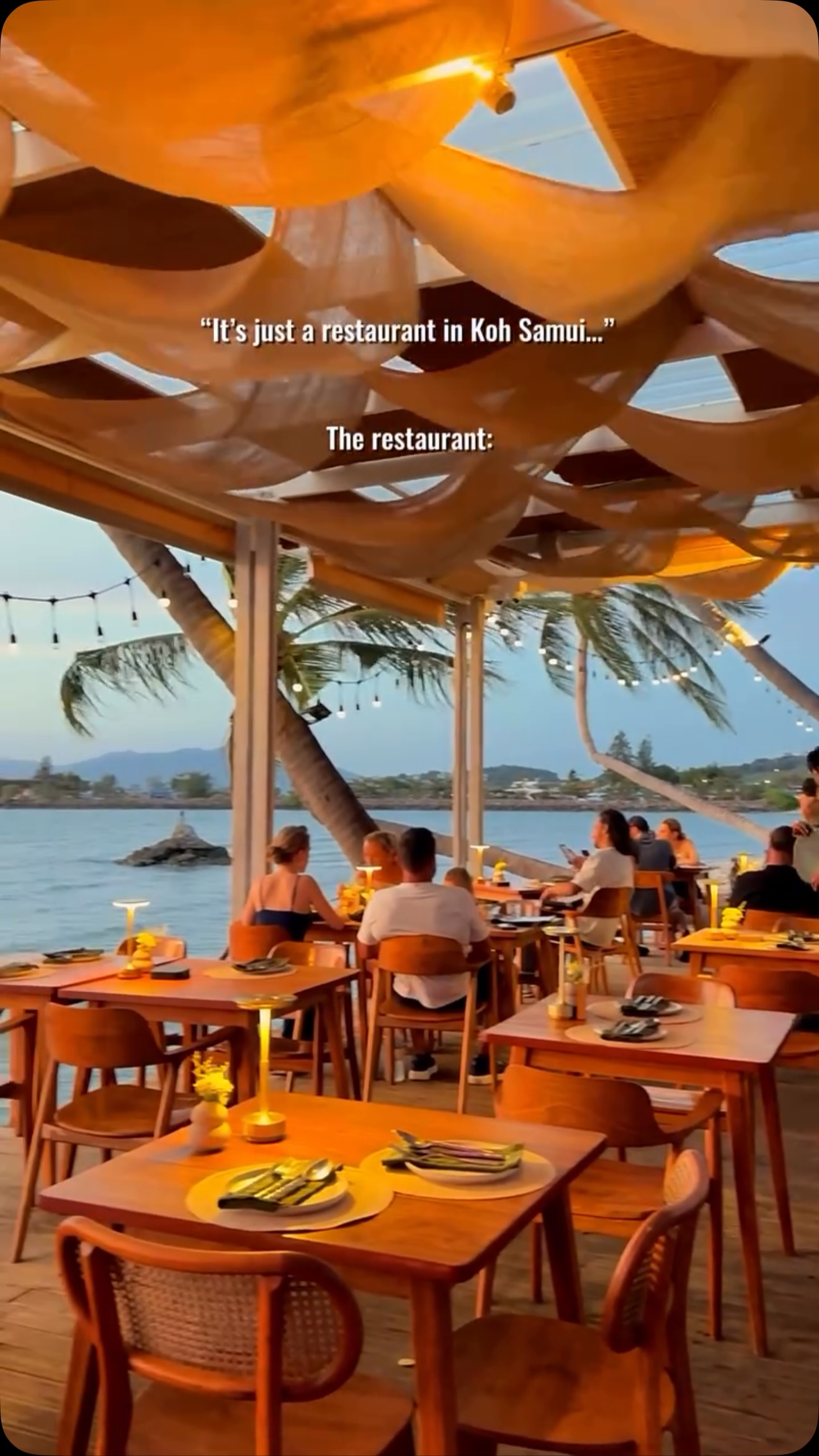 Romantic Sunset Dinners With Ocean Views In Koh Samui