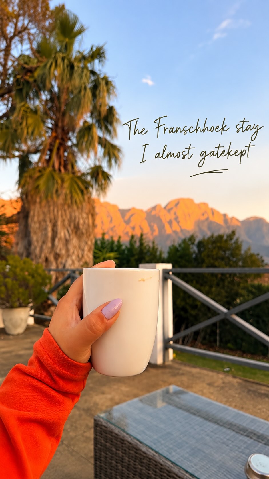 Franschhoek Family-Friendly Airbnb Offers Mountain Views