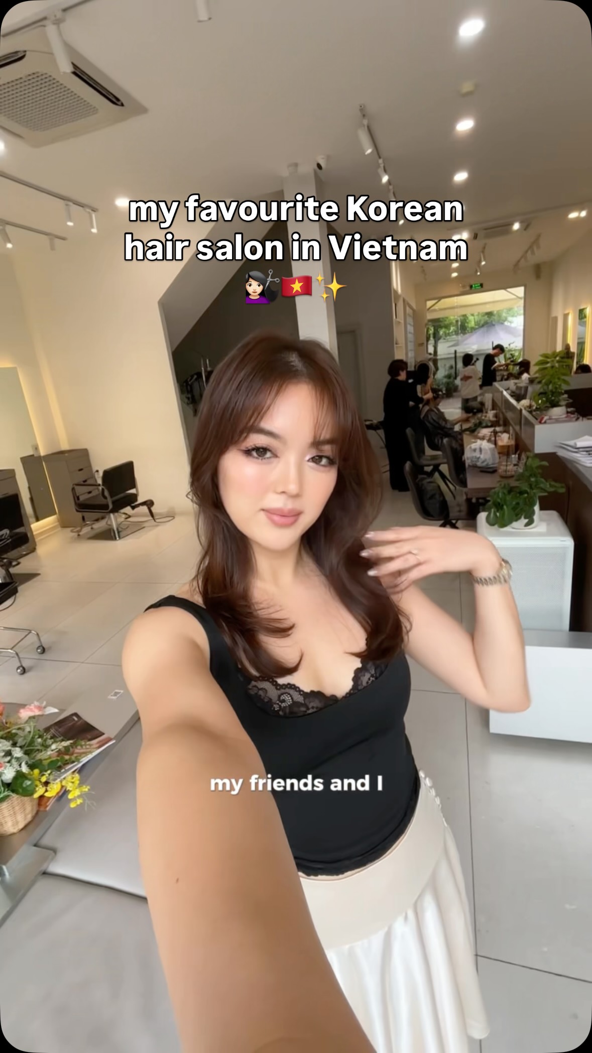 Korean Hair Salon Offers Root Perms and Trims