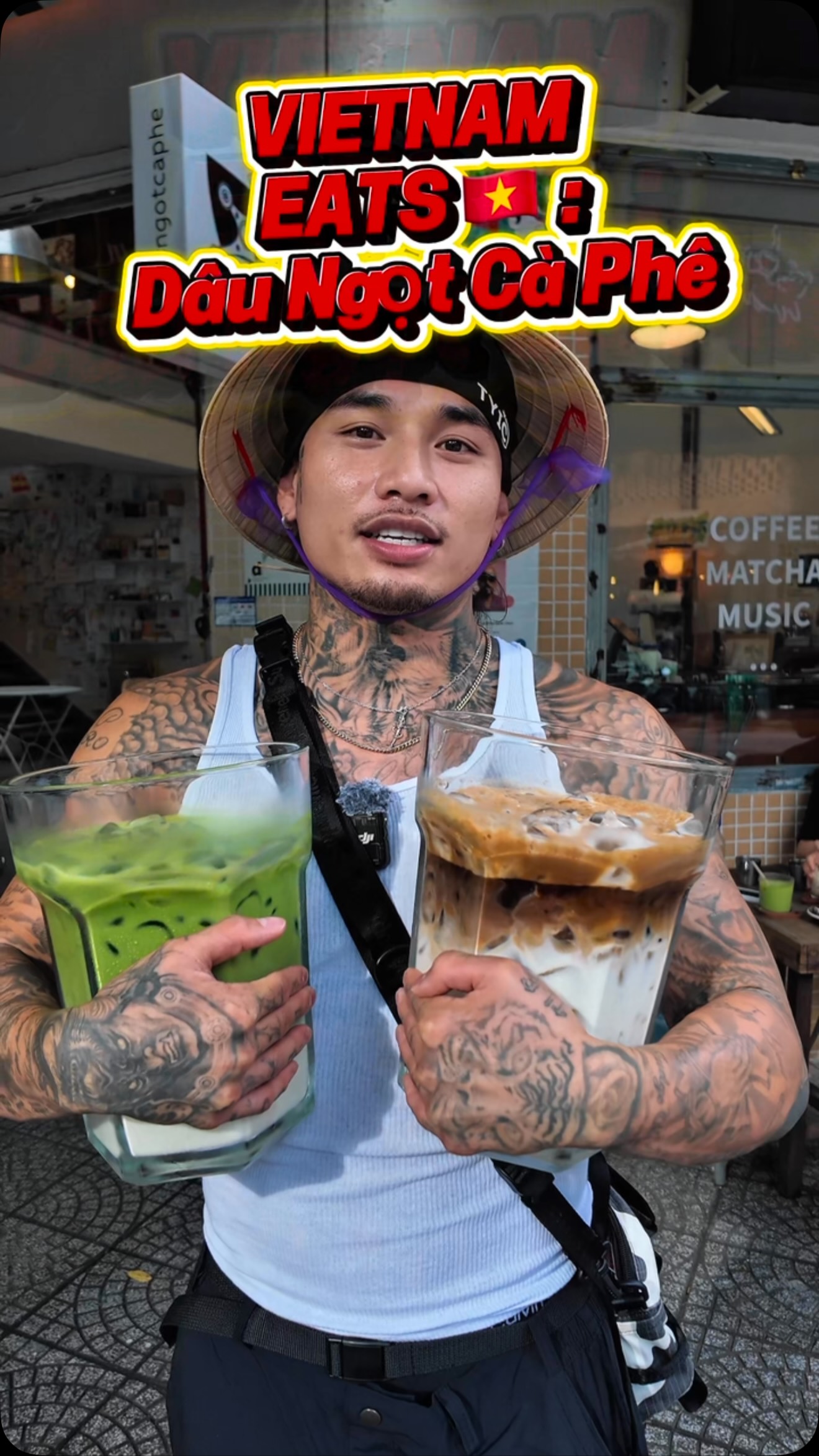 D Coffee's Giant Vietnamese Iced Coffee