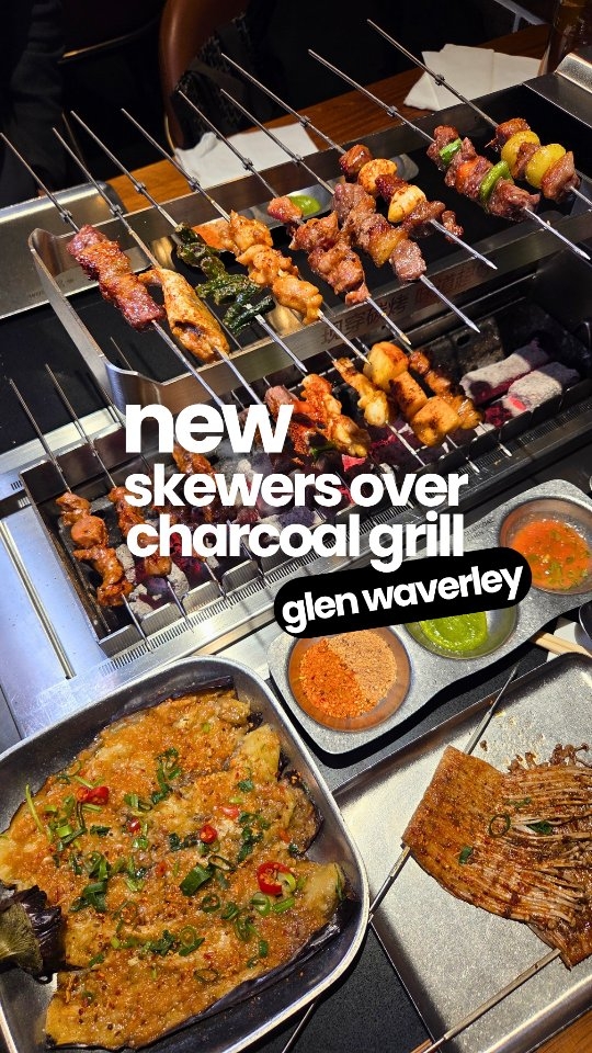 Glen Waverley Spot Serves Delicious Charcoal Skewers