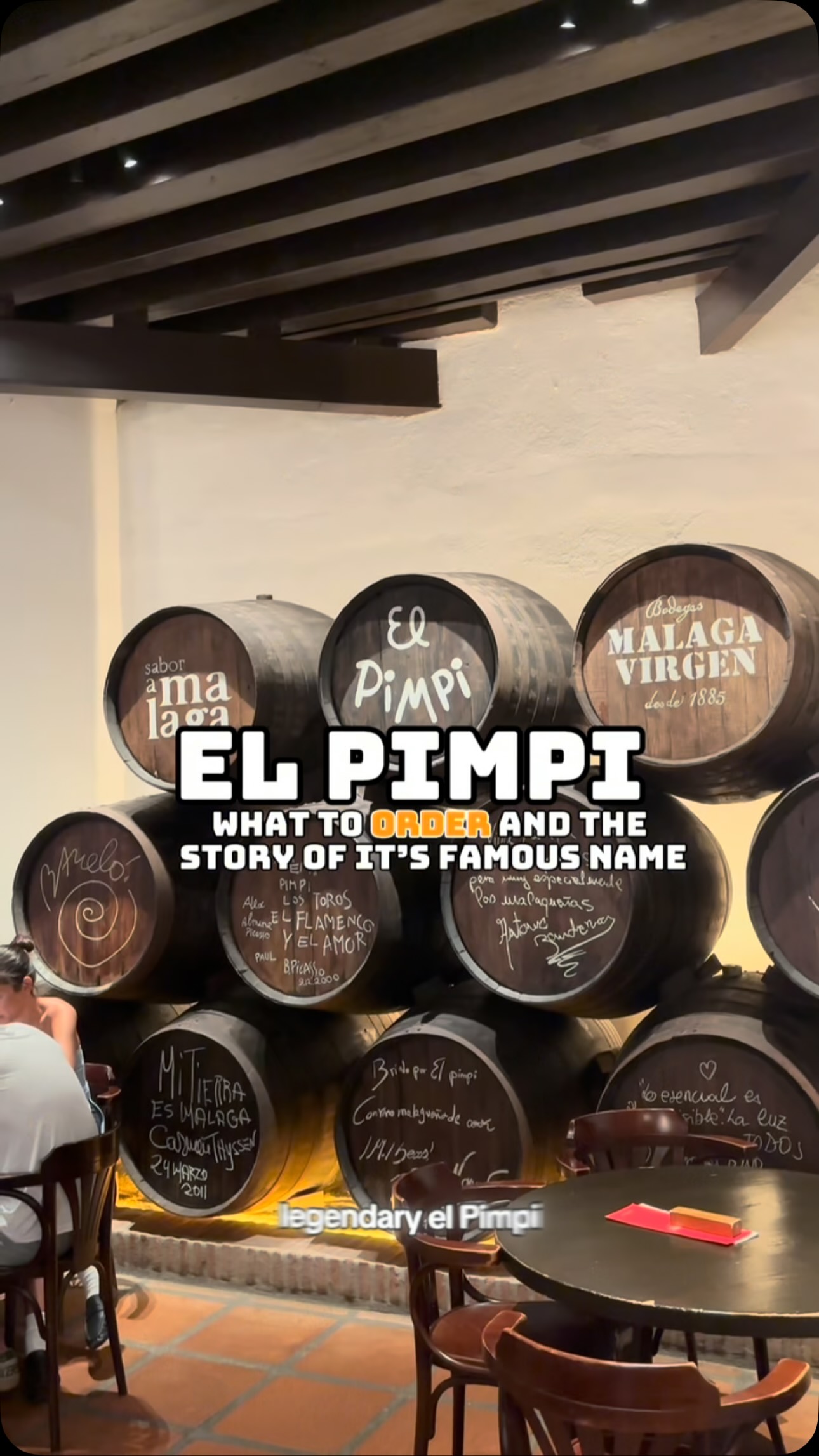 Historic Bodega El Pimpi Serves Elevated Spanish Cuisine