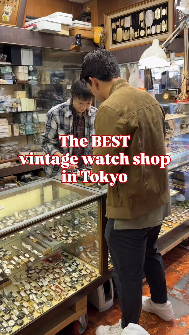 Tokyo's Top Vintage Watch Destination