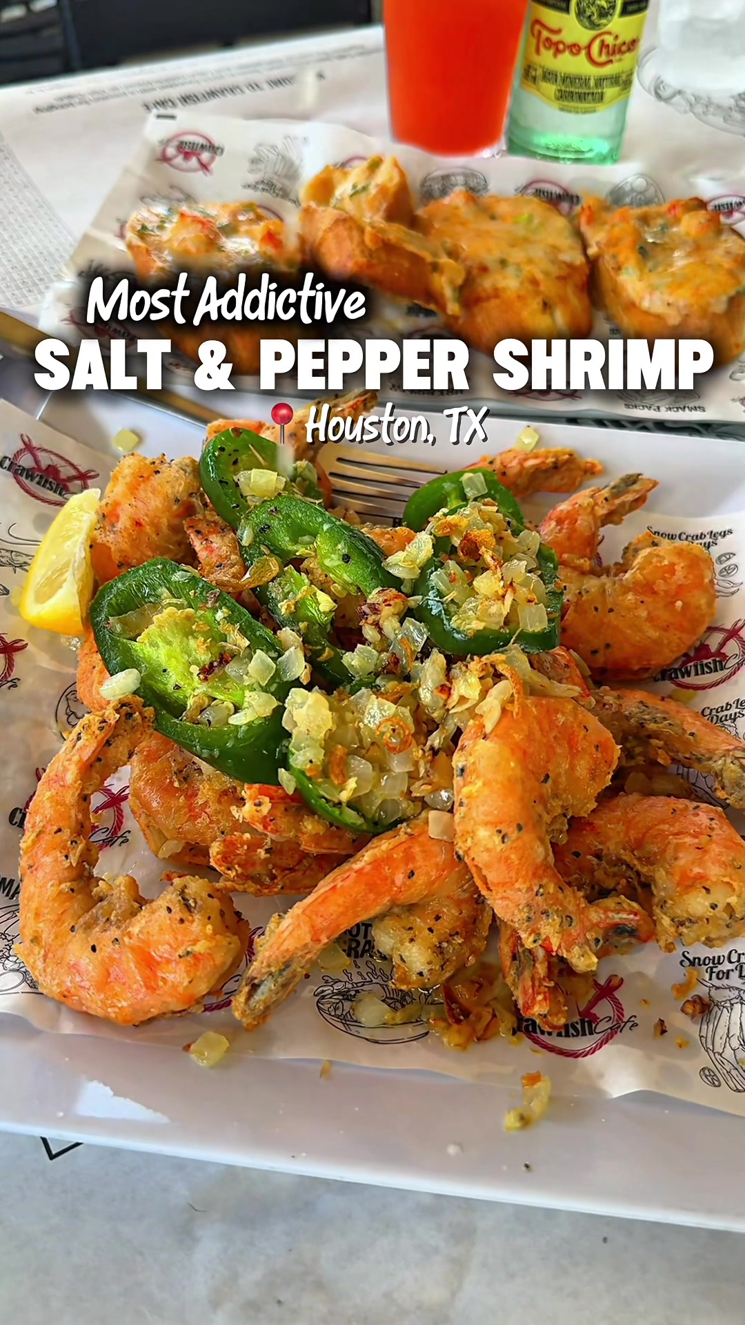 Houston's Crawfish Cafe: Salt & Pepper Shrimp