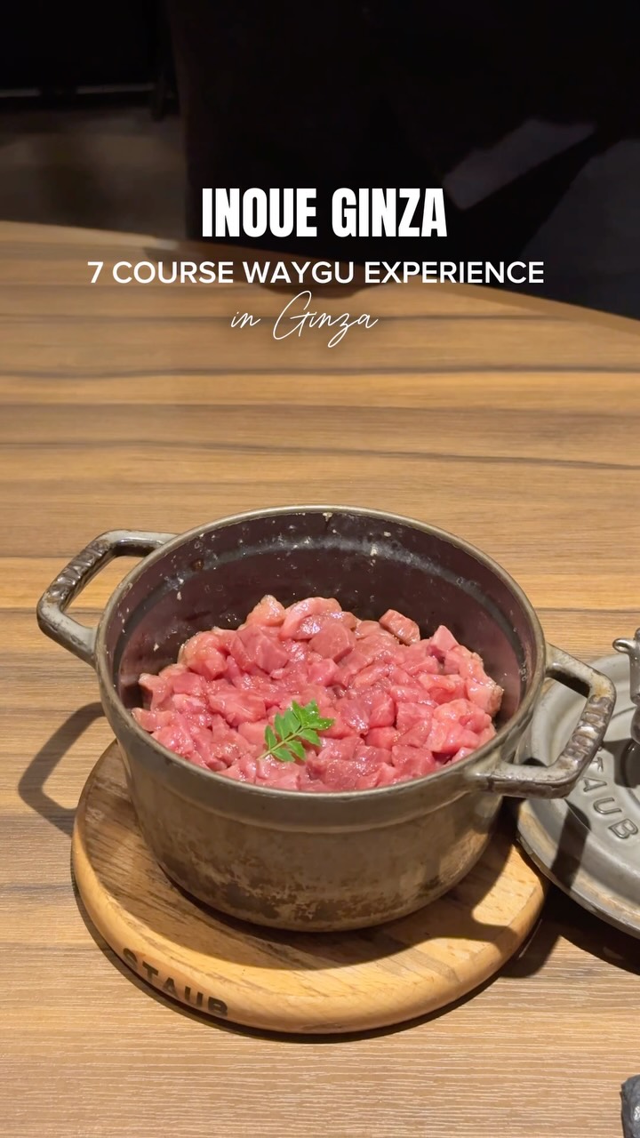 Wagyu Dining Experience at Yakiniku Inoue Ginza