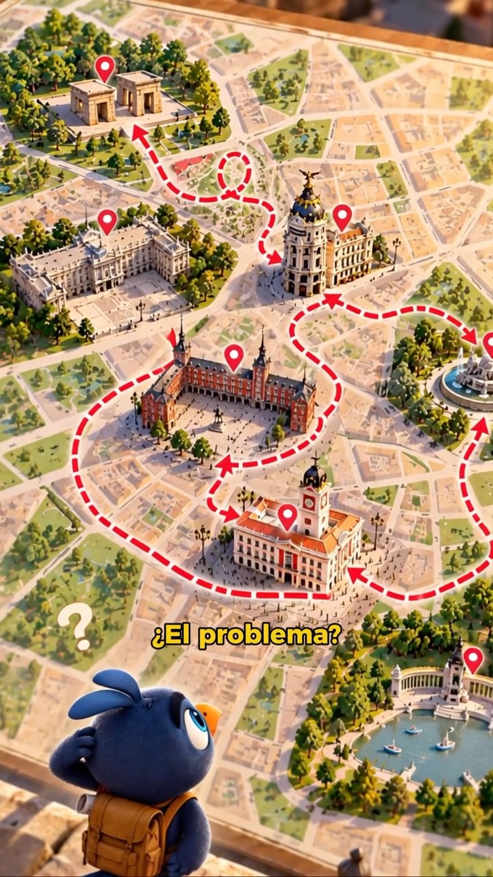Linear Madrid Itinerary Saves Time And Steps