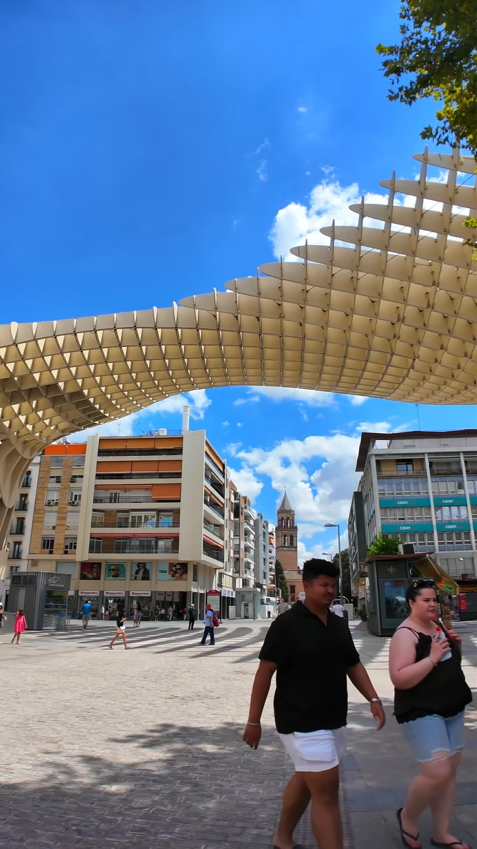 Seville's Giant Wooden Mushroom Offers Panoramic Views