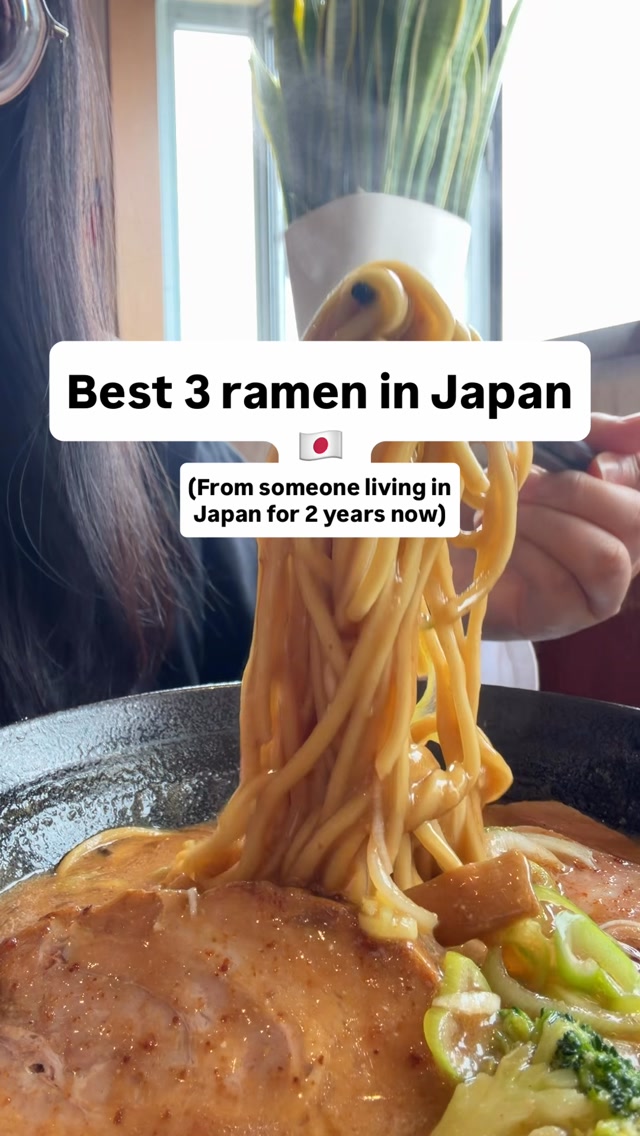 Top Three Ramen Restaurants in Japan